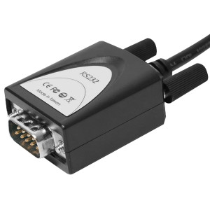 Antaira UTS-USBC-DB9M-A USB-C to 1-Port RS-232 Converter (DB9-M) Console Cable